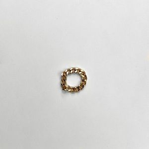 14K Mejuri Bold Chain Ring